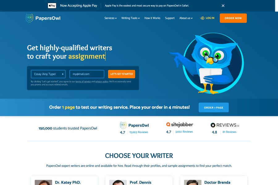 PapersOwl site